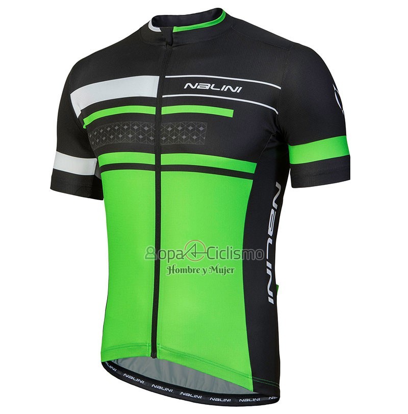 Nalini Fatica Ropa Ciclismo Culotte Corto 2018 Men Mangas Cortas Verde