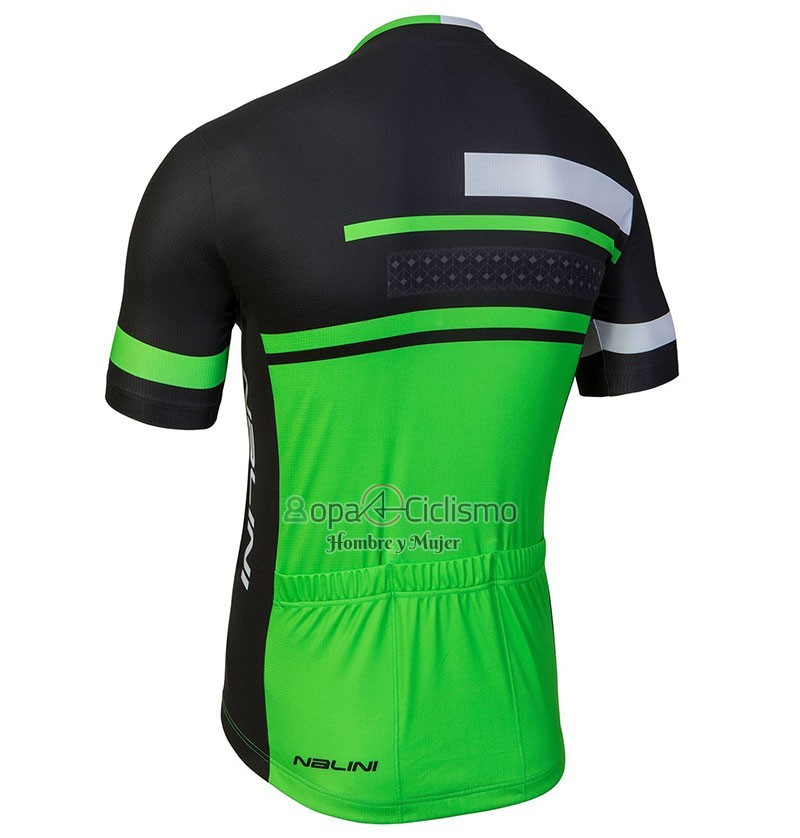 Nalini Fatica Ropa Ciclismo Culotte Corto 2018 Men Mangas Cortas Verde