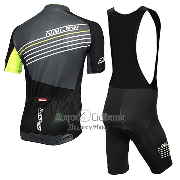 Nalini Mood Ropa Ciclismo Culotte Corto 2017 Men Mangas Cortas Negro
