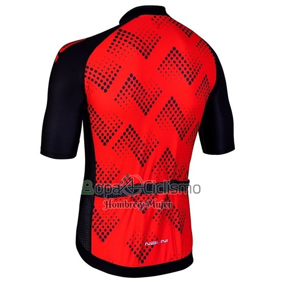 Nalini Podio 2.0 Ropa Ciclismo Culotte Corto 2019 Men Mangas Cortas Negro Rojo