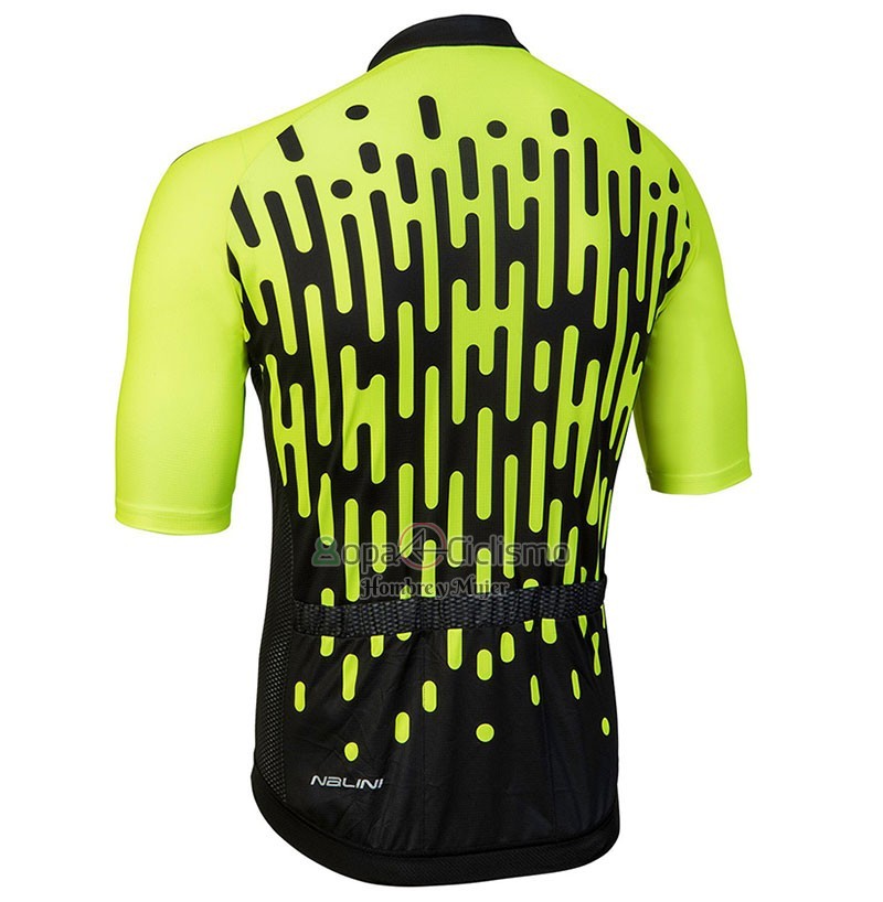 Nalini Podio Ropa Ciclismo Culotte Corto 2018 Men Mangas Cortas Verde