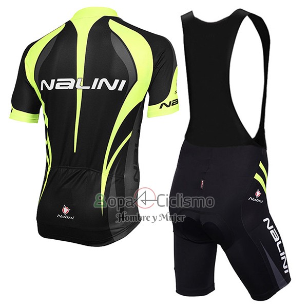 Nalini Projoazzo Ropa Ciclismo Culotte Corto 2017 Men Mangas Cortas Negro