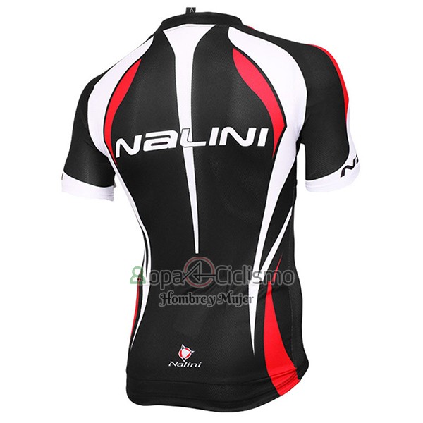Nalini Projoazzo Ropa Ciclismo Culotte Corto 2017 Men Mangas Cortas Negro y Rojo