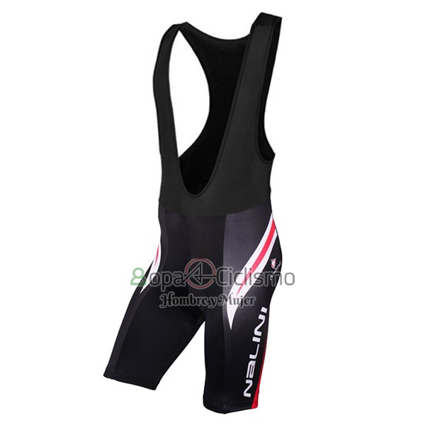 Nalini Projoazzo Ropa Ciclismo Culotte Corto 2017 Men Mangas Cortas Negro y Rojo