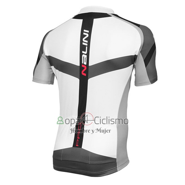 Nalini Rigel Ropa Ciclismo Culotte Corto 2017 Men Mangas Cortas Blanco