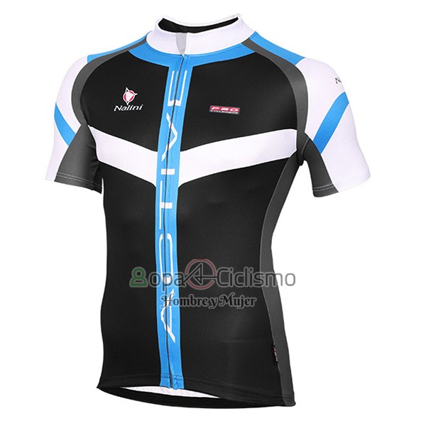 Nalini Rigel Ropa Ciclismo Culotte Corto 2017 Men Mangas Cortas Negro y Azul