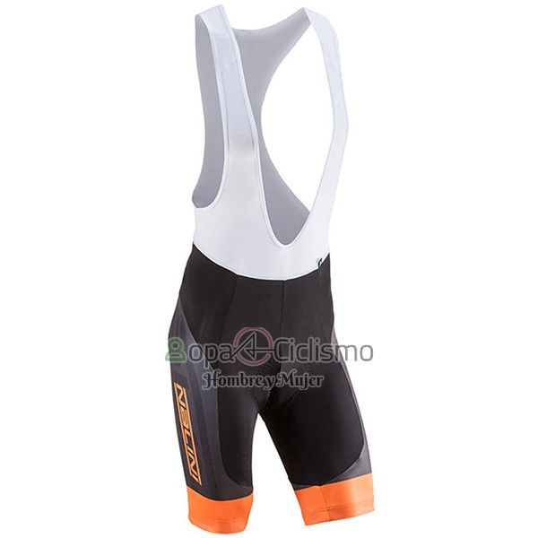 Nalini Roma Ropa Ciclismo Culotte Corto 2017 Men Mangas Cortas Negro y Naranja