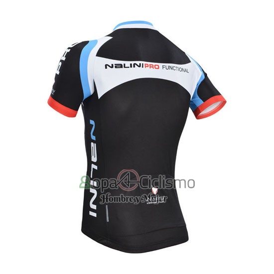 Nalini Ropa Ciclismo Culotte Corto 2014 Men Mangas Cortas Negro