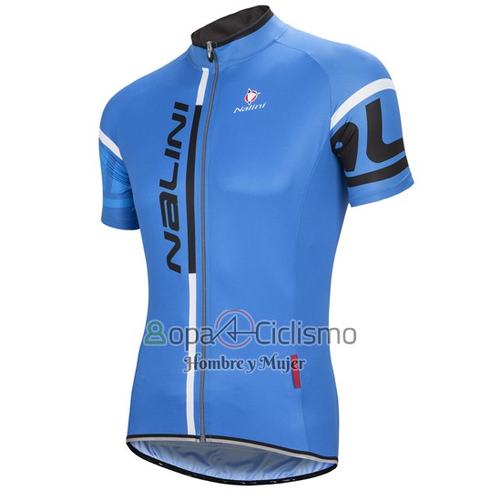 Nalini Ropa Ciclismo Culotte Corto 2016 Men Mangas Cortas Azul
