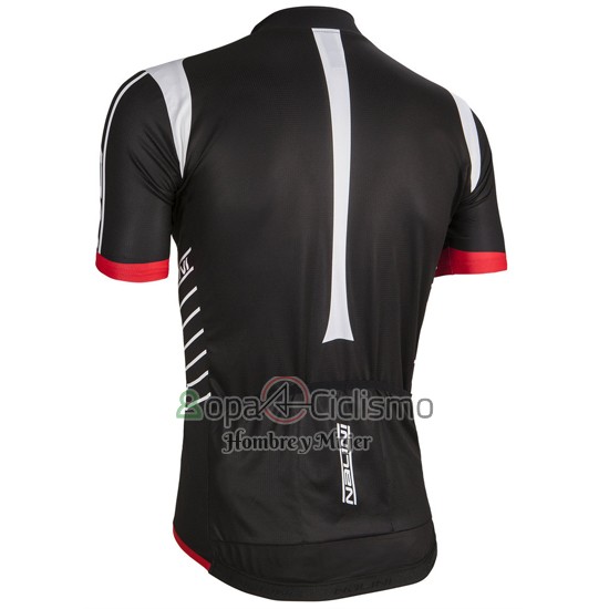 Nalini Ropa Ciclismo Culotte Corto 2016 Men Mangas Cortas Gris y Negro