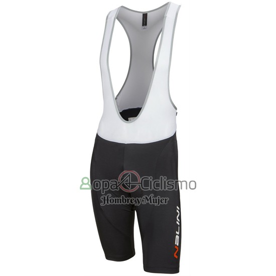 Nalini Ropa Ciclismo Culotte Corto 2016 Men Mangas Cortas Gris y Rojo