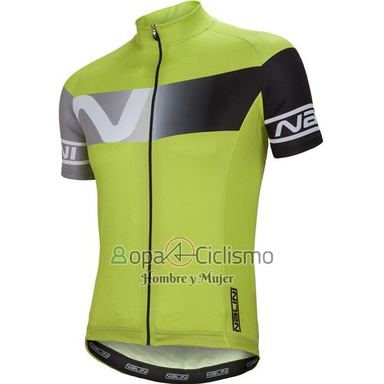 Nalini Ropa Ciclismo Culotte Corto 2016 Men Mangas Cortas Luz Verde