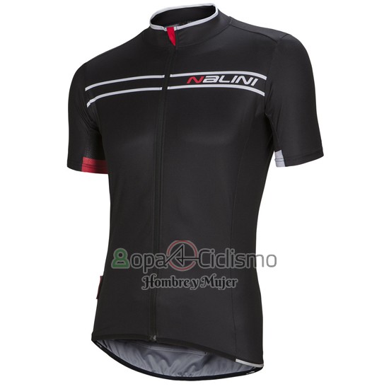 Nalini Ropa Ciclismo Culotte Corto 2016 Men Mangas Cortas Negro