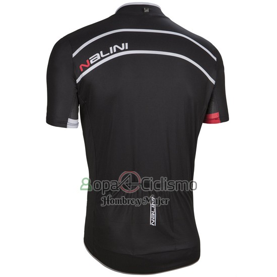 Nalini Ropa Ciclismo Culotte Corto 2016 Men Mangas Cortas Negro