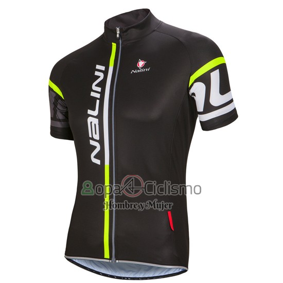 Nalini Ropa Ciclismo Culotte Corto 2016 Men Mangas Cortas Profundo Negro