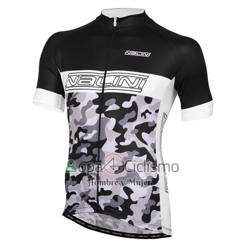 Nalini Ropa Ciclismo Culotte Corto 2016 Men Mangas Cortas Rosa y Negro
