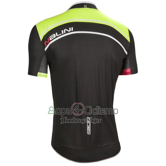 Nalini Ropa Ciclismo Culotte Corto 2016 Men Mangas Cortas Verde