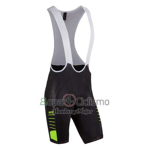 Nalini Ropa Ciclismo Culotte Corto 2016 Men Mangas Cortas Verde y Negro