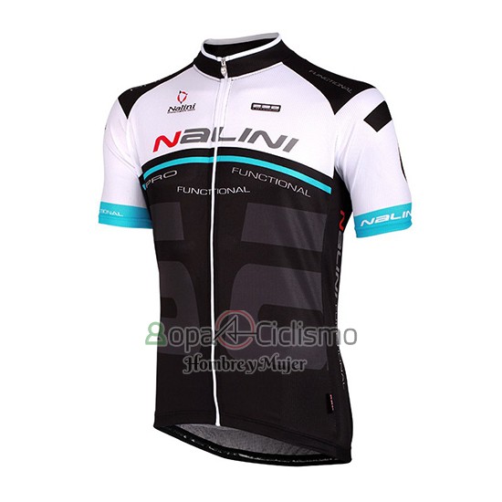 Nalini Ropa Ciclismo Culotte Corto 2018 Men Mangas Cortas Blanco y Negro
