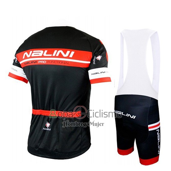 Nalini Ropa Ciclismo Culotte Corto 2019 Men Mangas Cortas Negro Rojo