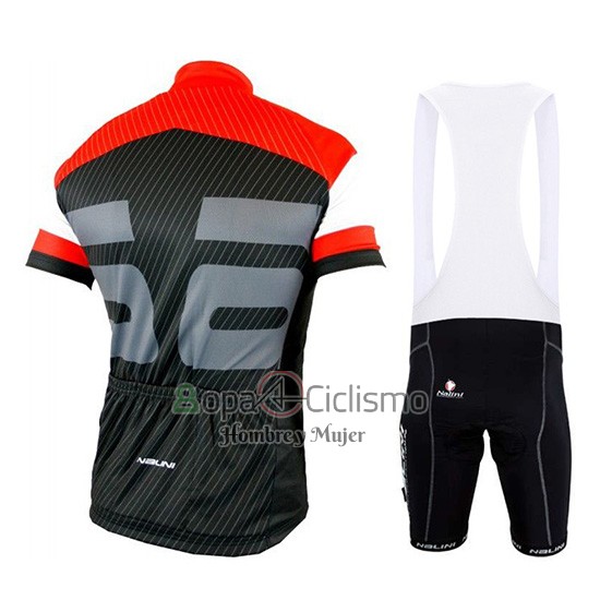 Nalini Ropa Ciclismo Culotte Corto 2019 Men Mangas Cortas Rojo Negro