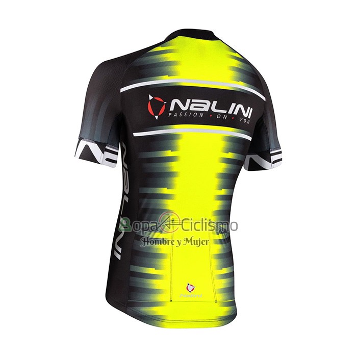 Nalini Ropa Ciclismo Culotte Corto 2021 Men Mangas Cortas AMarillo