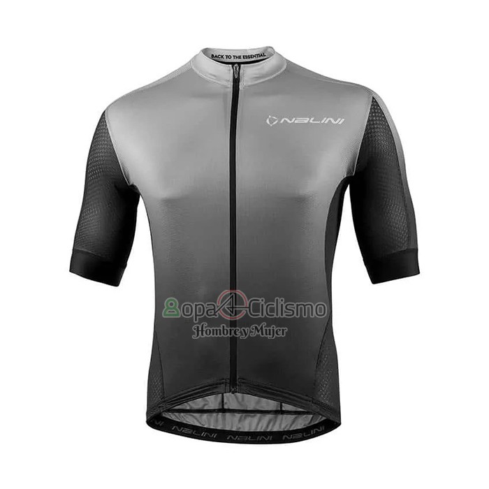 Nalini Ropa Ciclismo Culotte Corto 2021 Men Mangas Cortas Gris
