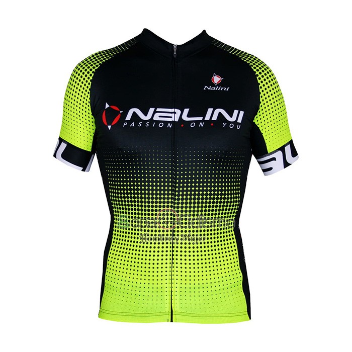 Nalini Ropa Ciclismo Culotte Corto 2021 Men Mangas Cortas Negro AMarillo