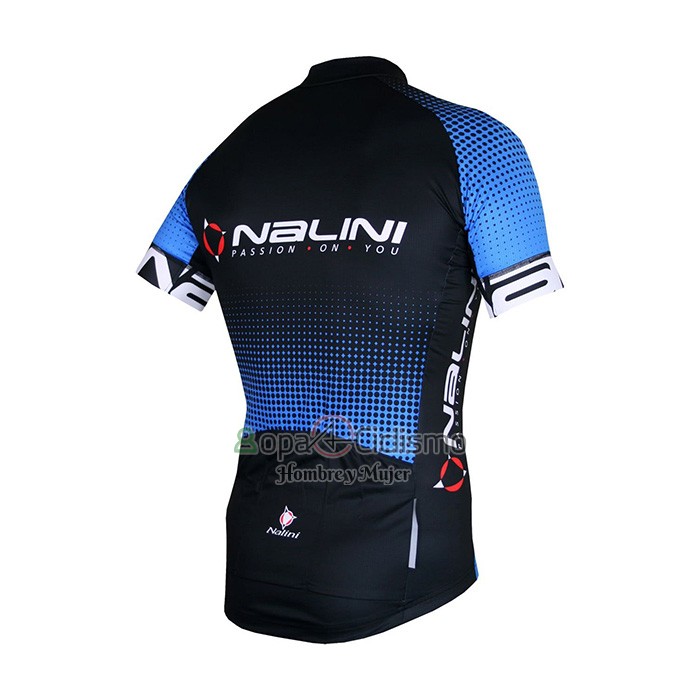Nalini Ropa Ciclismo Culotte Corto 2021 Men Mangas Cortas Negro Azul
