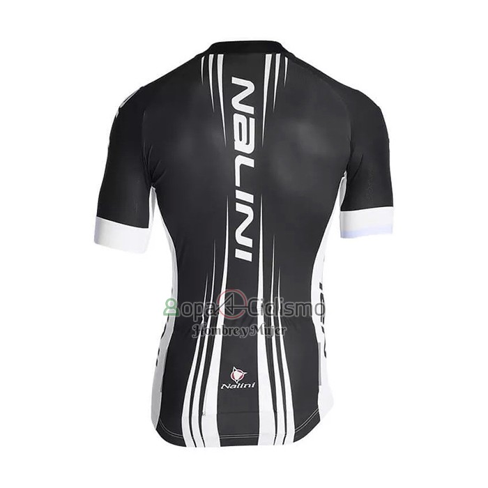 Nalini Ropa Ciclismo Culotte Corto 2021 Men Mangas Cortas Negro Blanco