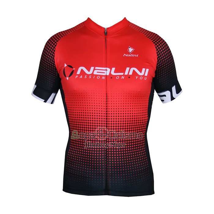 Nalini Ropa Ciclismo Culotte Corto 2021 Men Mangas Cortas Rojo
