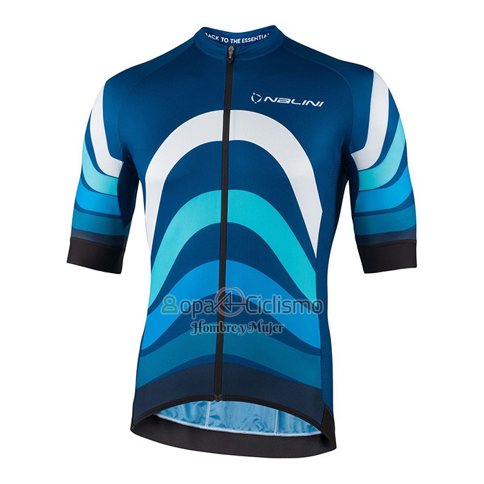 Nalini Ropa Ciclismo Culotte Corto 2022 Men Mangas Cortas Azul