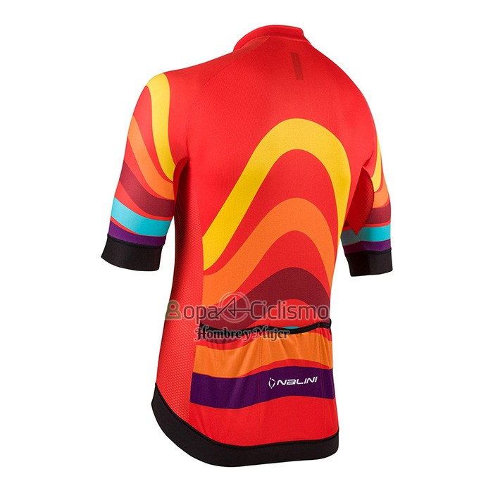 Nalini Ropa Ciclismo Culotte Corto 2022 Men Mangas Cortas Rojo