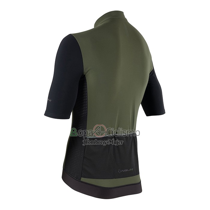 Nalini Ropa Ciclismo Culotte Corto 2022 Men Mangas Cortas Verde