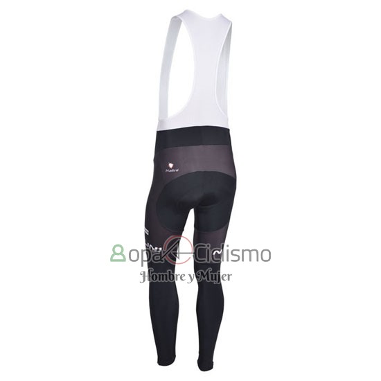 Nalini Ropa Ciclismo Culotte Largo 2013 Men Mangas Largas Negro y Azur