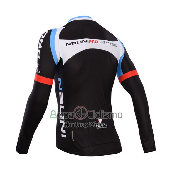 Nalini Ropa Ciclismo Culotte Largo 2014 Men Mangas Largas Negro