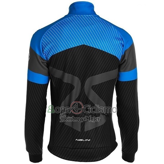 Nalini Ropa Ciclismo Culotte Largo 2019 Men Mangas Largas Negro Azul
