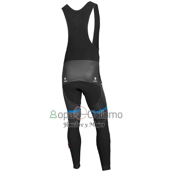 Nalini Ropa Ciclismo Culotte Largo 2019 Men Mangas Largas Negro Azul