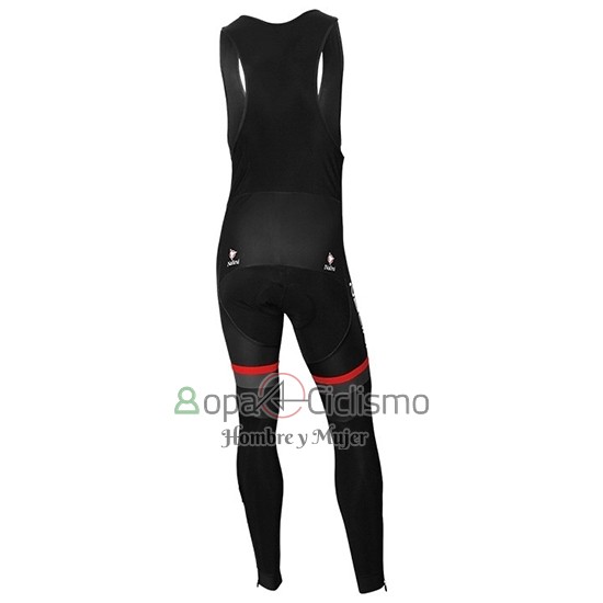 Nalini Ropa Ciclismo Culotte Largo 2019 Men Mangas Largas Negro Rojo