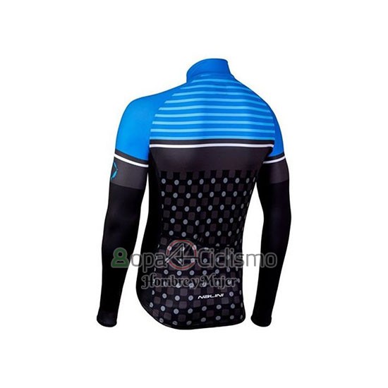 Nalini Ropa Ciclismo Culotte Largo 2020 Men Mangas Largas Azul Negro