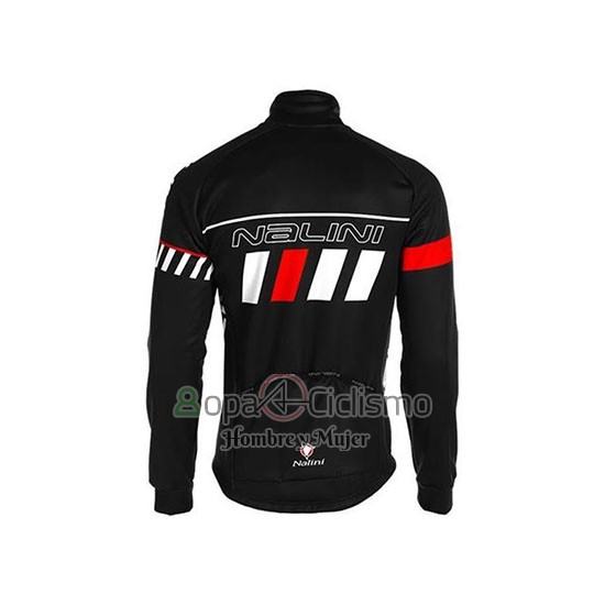 Nalini Ropa Ciclismo Culotte Largo 2020 Men Mangas Largas Negro Blanco Rojo