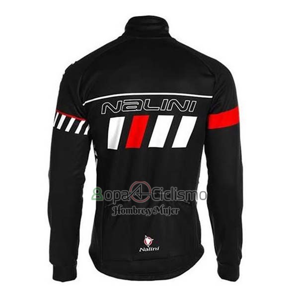 Nalini Ropa Ciclismo Culotte Largo 2020 Men Mangas Largas Negro Rojo Blanco