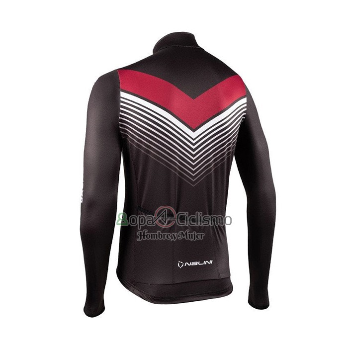 Nalini Ropa Ciclismo Culotte Largo 2021 Men Mangas Largas Negro