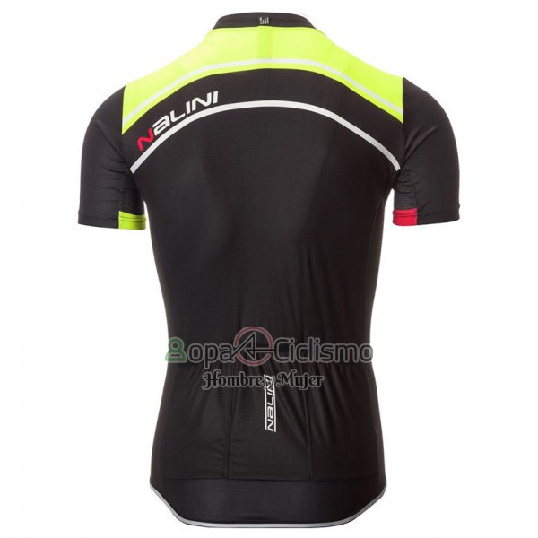 Nalini Sinello Ti Ropa Ciclismo Culotte Corto 2017 Men Mangas Cortas Verde