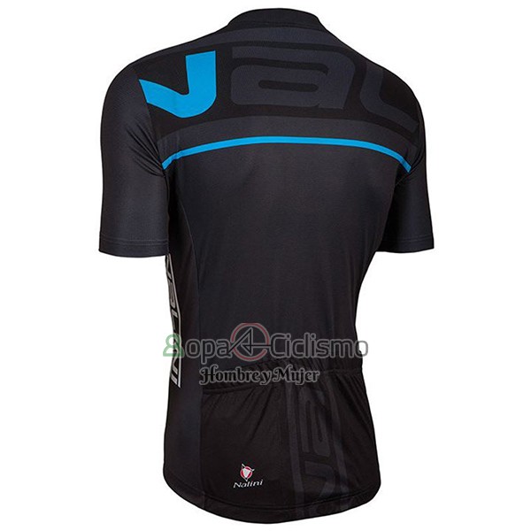 Nalini Speed Ropa Ciclismo Culotte Corto 2017 Men Mangas Cortas Negro y Azul