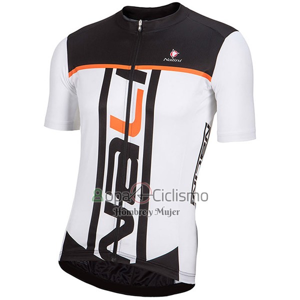 Nalini Speed Ropa Ciclismo Culotte Corto 2017 Men Mangas Cortas Negro y Blanco