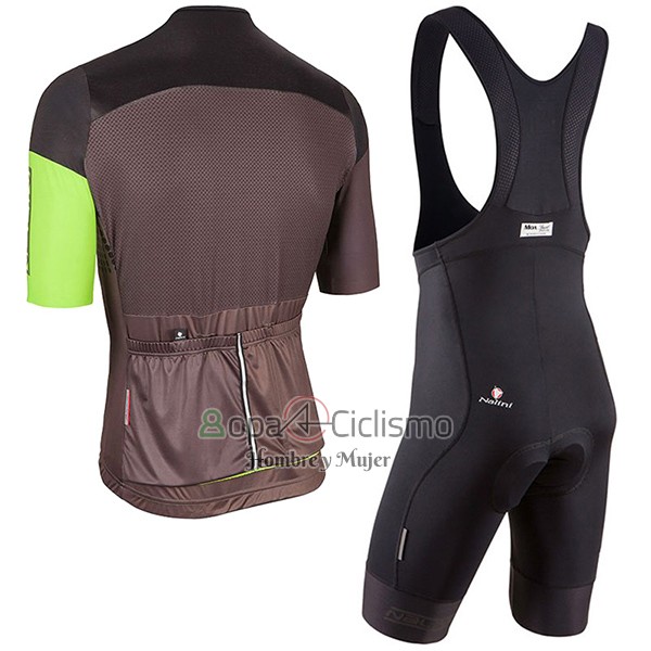 Nalini Velodromo Ropa Ciclismo Culotte Corto 2017 Men Mangas Cortas Brown