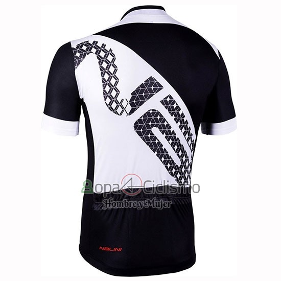 Nalini Volata 2.0 Ropa Ciclismo Culotte Corto 2019 Men Mangas Cortas Negro Blanco
