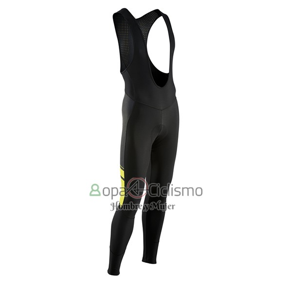 Nalini Northwave Ropa Ciclismo Culotte Largo 2017 Hombre Mangas Largas AMarillo y Negro