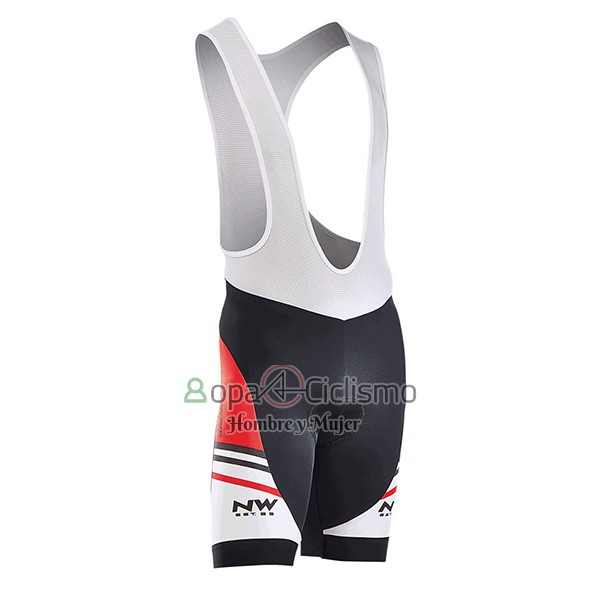 Northwave Blade Air Ropa Ciclismo Culotte Corto 2017 Hombre Mangas Cortas Negro y Rojo